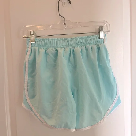 Light Blue Dri Fit Nike Shorts Women - Picture 2 of 4